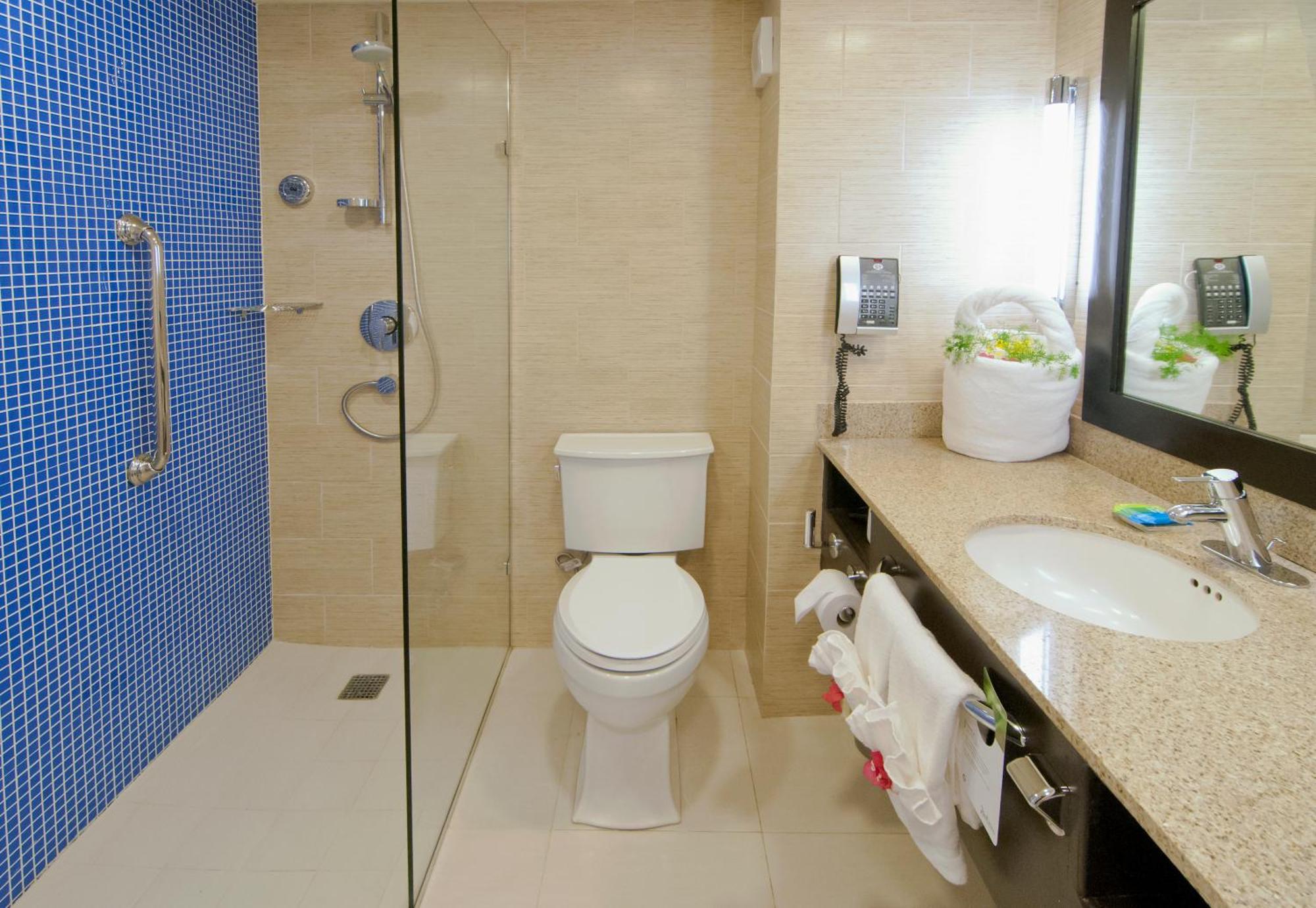 Double Room with Two Double Beds and Ocean View